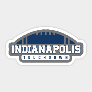 Indianapolis Football Team Sticker